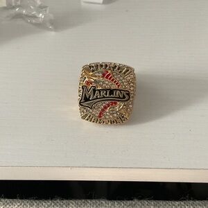 Gold and Black Championship Ring